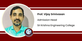 Sri Krishna Engineering College, Admission Head: Prof. Vijay Srinivasan Interview